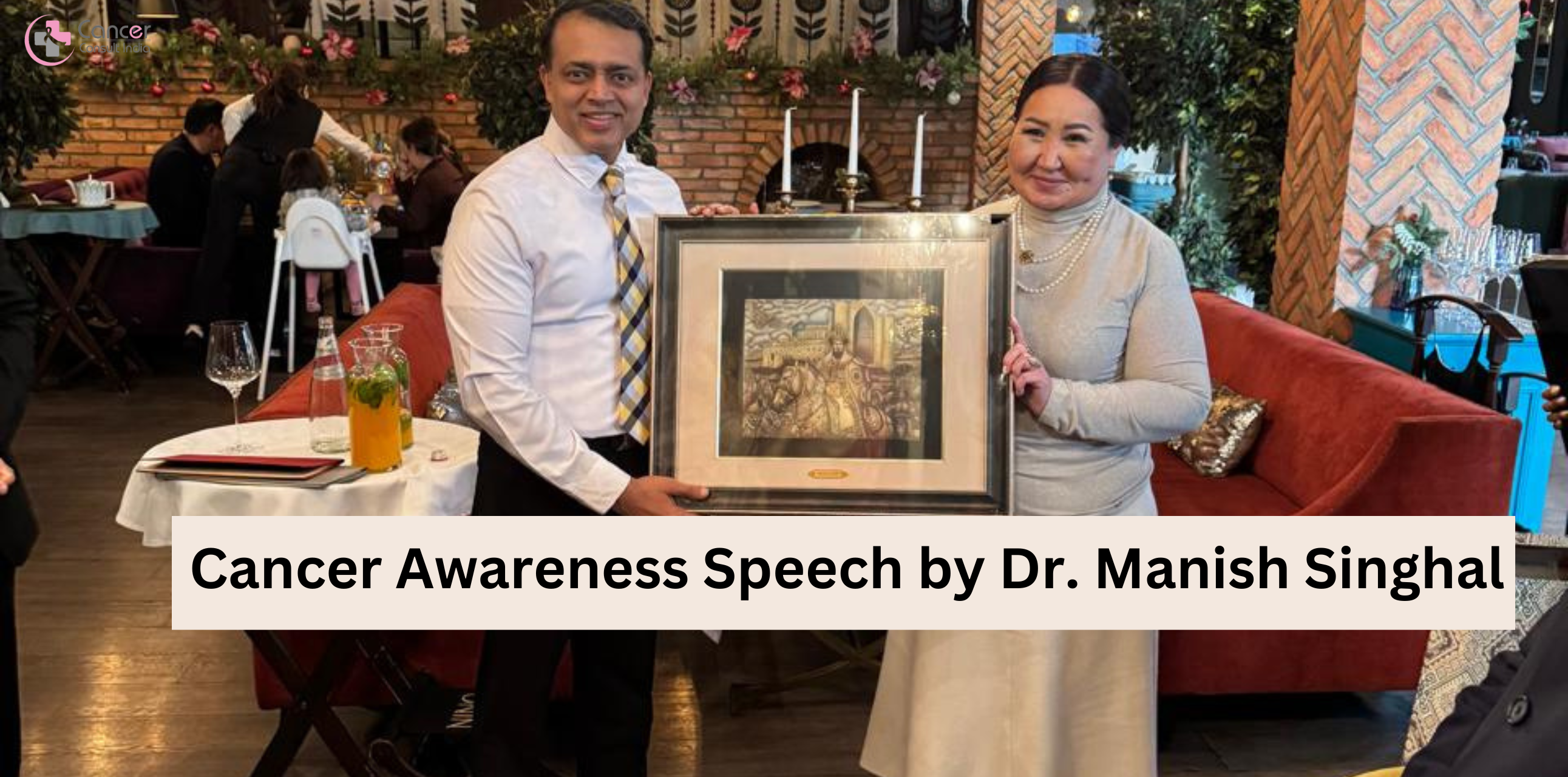 Cancer Awareness Speech by Dr. Manish Singhal